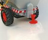 Rolly Toys 122776 Cysterna Rolly Tanker z pompą i sikawką Szara  1-oś